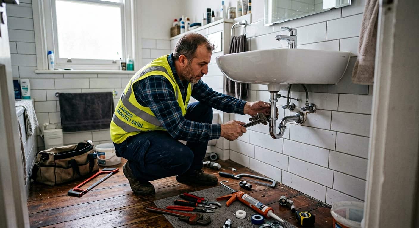 Antalya lavabo gideri açma