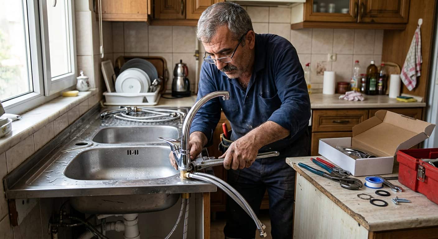 Kumluca Mutfak Gideri Açma bağlantı kontrolü